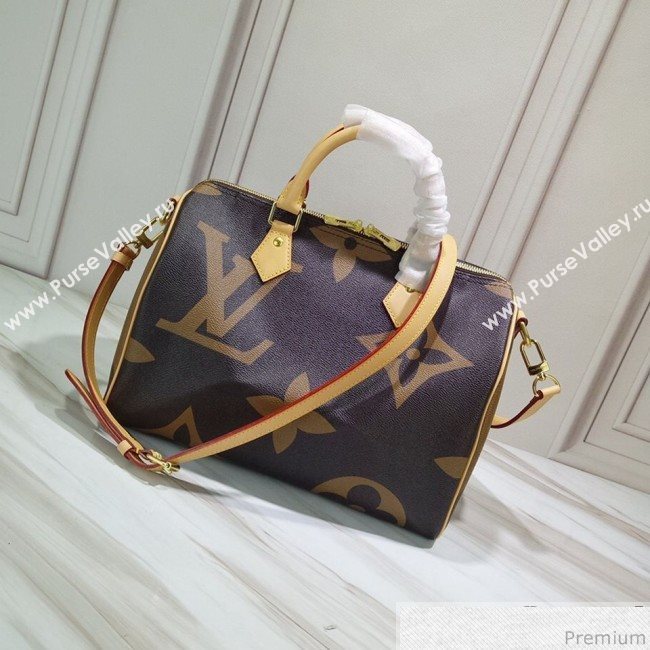 Louis Vuitton Speedy 30 in Monogram Canvas Beige/Coffee 2019 (GSP-9031828)