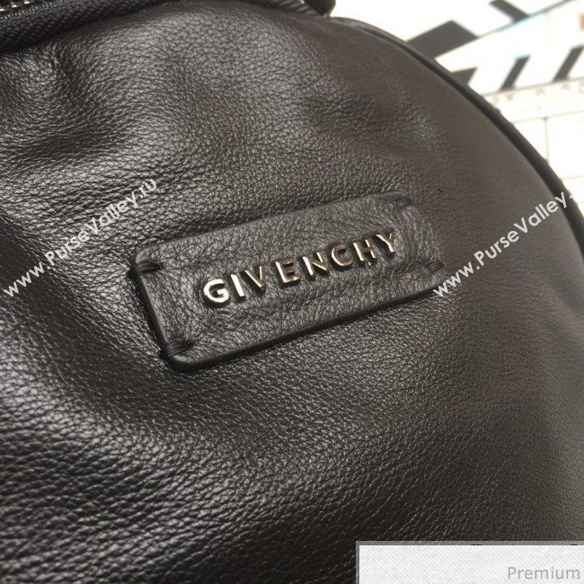 Givenchy Hexagon Studs Side Soft Leather Black/Silver (XYD-9031829)