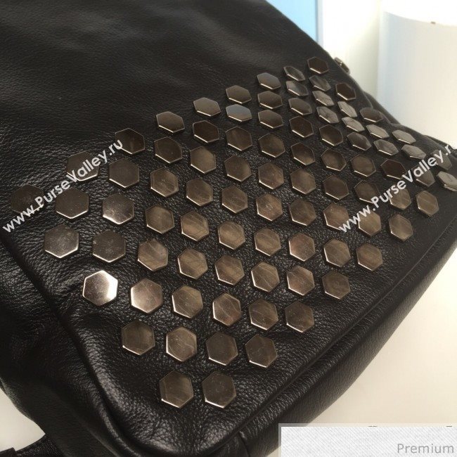 Givenchy Hexagon Studs Front Soft Leather Black (XYD-9031833)