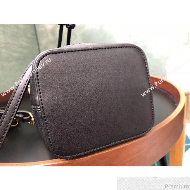 Fendi Mini PU Mon Tresor bucket Bag Black 2019 (AFEI-9031834)