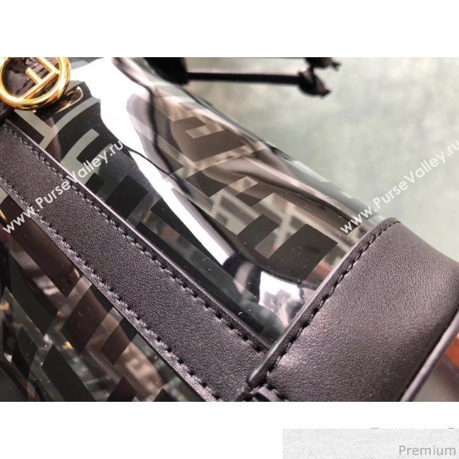 Fendi Mini PU Mon Tresor bucket Bag Black 2019 (AFEI-9031834)