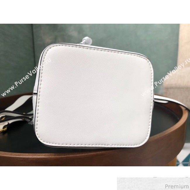 Fendi Mini PU Mon Tresor bucket Bag White 2019 (AFEI-9031835)