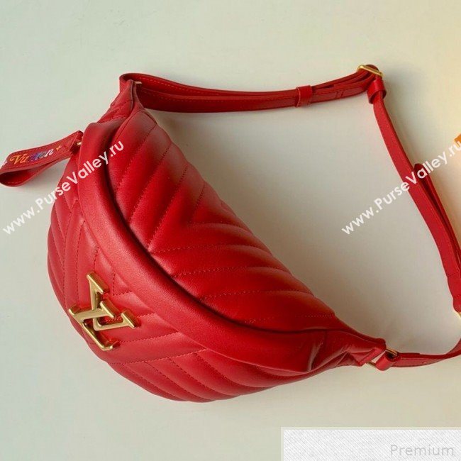 Louis Vuitton New Wave Bumbag/Belt Bag M53750 Red 2019 (FANG-9042318)