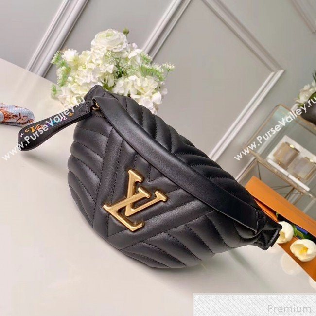 Louis Vuitton New Wave Bumbag/Belt Bag M53750 Black 2019 (FANG-9042316)