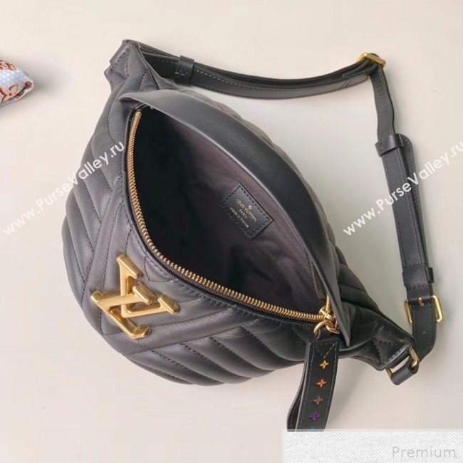 Louis Vuitton New Wave Bumbag/Belt Bag M53750 Black 2019 (FANG-9042316)