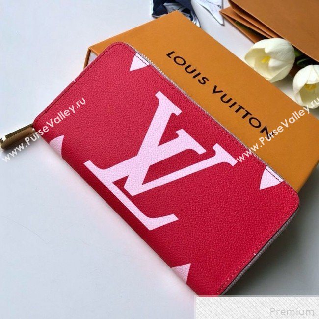 Louis Vuitton Zippy Wallet M67550 Red/Pink (KD-9042324)