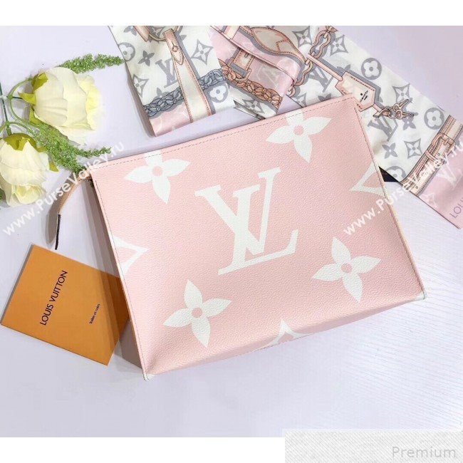 Louis Vuitton Toiletry Pouch M47542 Red/Pink (LVSJ-9042331)