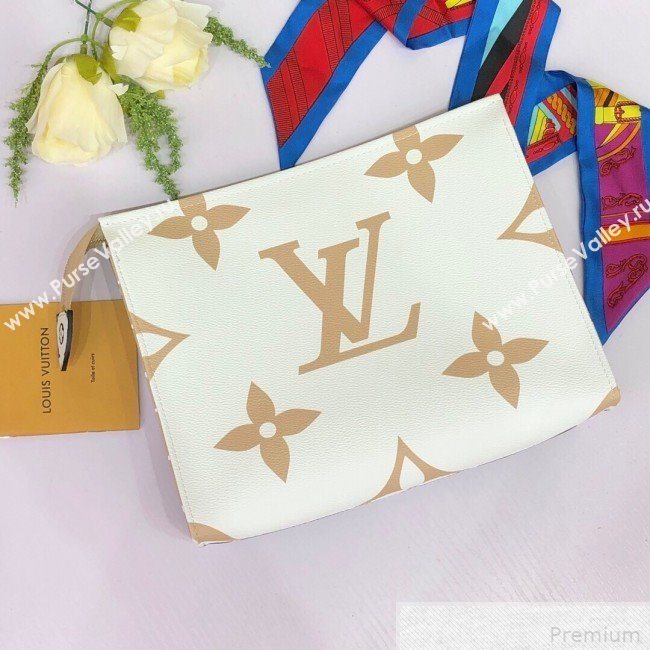 Louis Vuitton Toiletry Pouch M47542 Kaki Green (LVSJ-9042332)