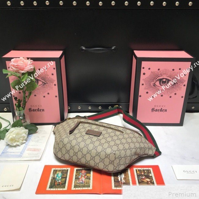 Gucci Mens Courrier GG Supreme Belt Bag ‎529711 2018 (JIANM-9042338)