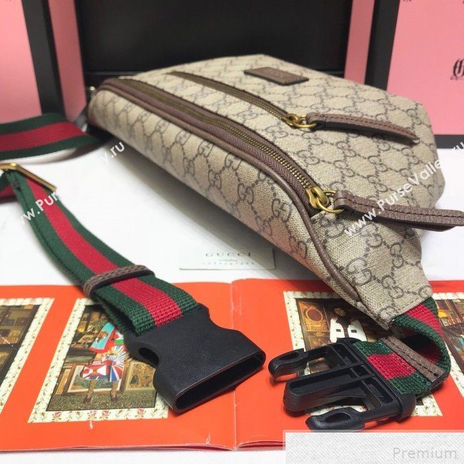 Gucci Mens Courrier GG Supreme Belt Bag ‎529711 2018 (JIANM-9042338)
