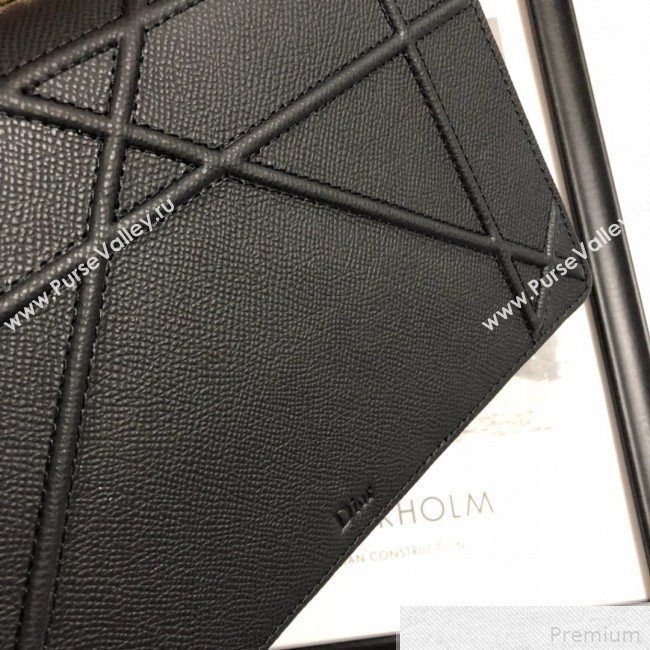 Dior Diorama Flap Bag in Black Grained Calfskin 2019 (BINF-9042356)