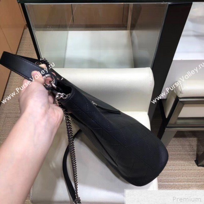 Chanel Large Calfskin Bucket Bag AS0578 Black 2019 (SMJD-9042244)