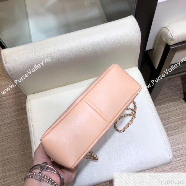 Chanel Lambskin Chanel 31 Mini Shopping Bag AS9196 Pink 2019 (SMJD-9042248)