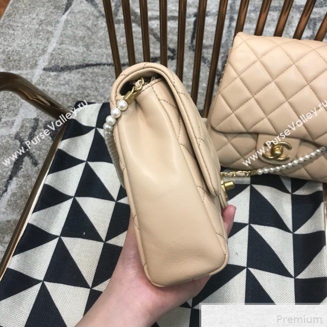 Chanel Side-packs Flap Bag AS0614 Apricot Pink 2019 (JDH-9042255)