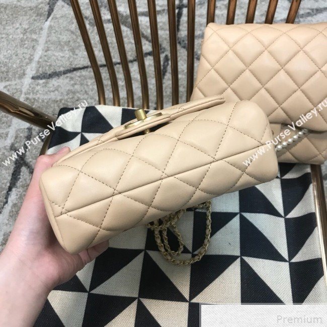 Chanel Side-packs Flap Bag AS0614 Apricot Pink 2019 (JDH-9042255)