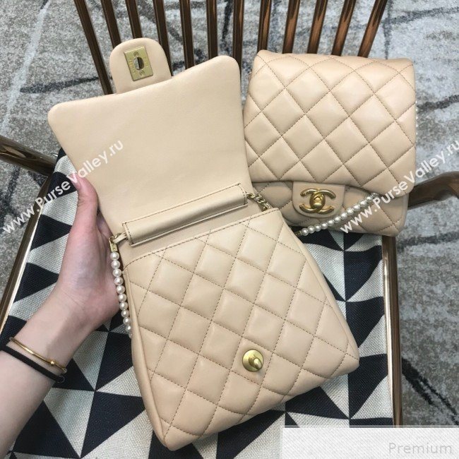 Chanel Side-packs Flap Bag AS0614 Apricot Pink 2019 (JDH-9042255)