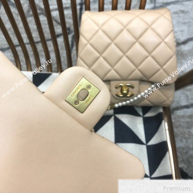 Chanel Side-packs Flap Bag AS0614 Apricot Pink 2019 (JDH-9042255)