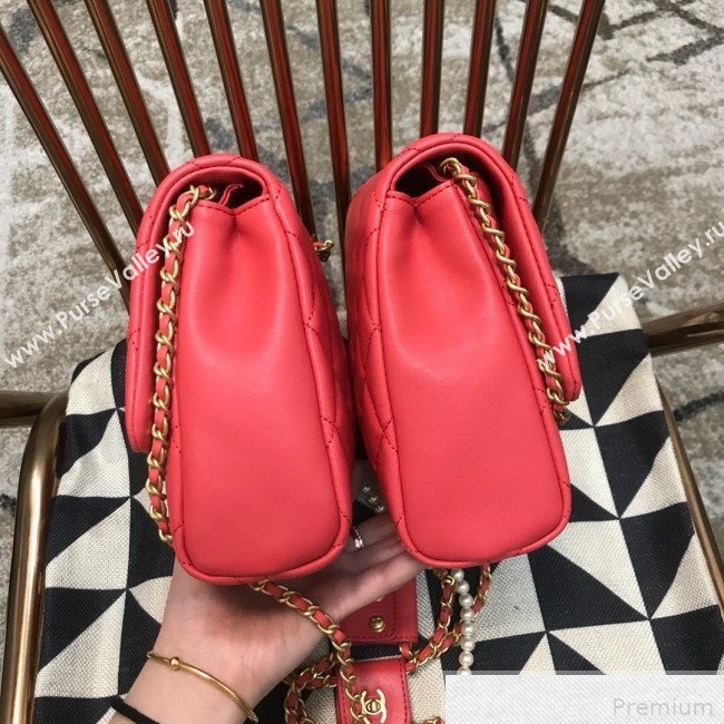 Chanel Side-packs Flap Bag AS0614 Red 2019 (JDH-9042254)