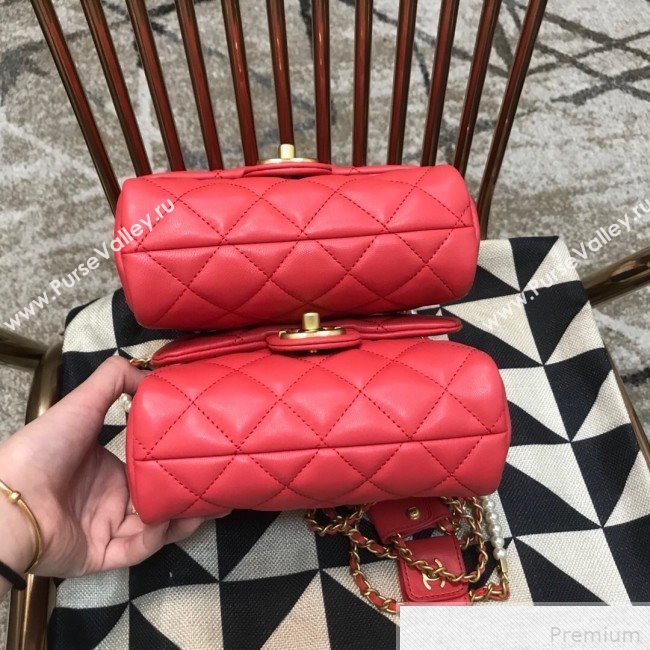 Chanel Side-packs Flap Bag AS0614 Red 2019 (JDH-9042254)