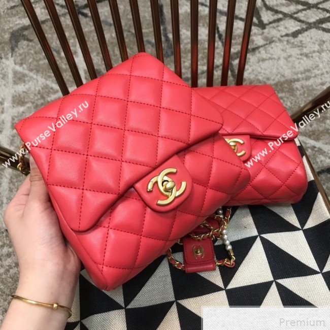 Chanel Side-packs Flap Bag AS0614 Red 2019 (JDH-9042254)