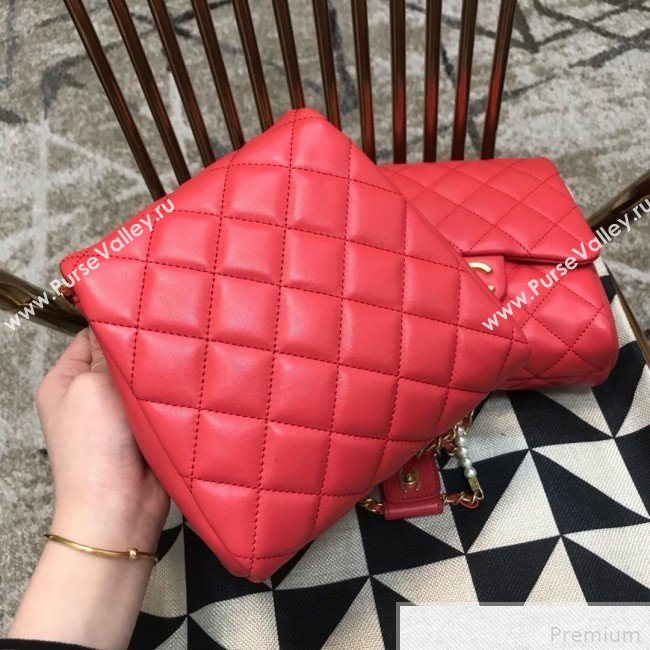 Chanel Side-packs Flap Bag AS0614 Red 2019 (JDH-9042254)