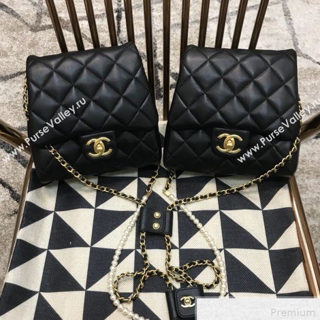 Chanel Side-packs Flap Bag AS0614 Black 2019 (JDH-9042252)