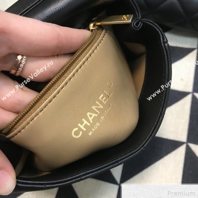 Chanel Side-packs Flap Bag AS0614 Black 2019 (JDH-9042252)