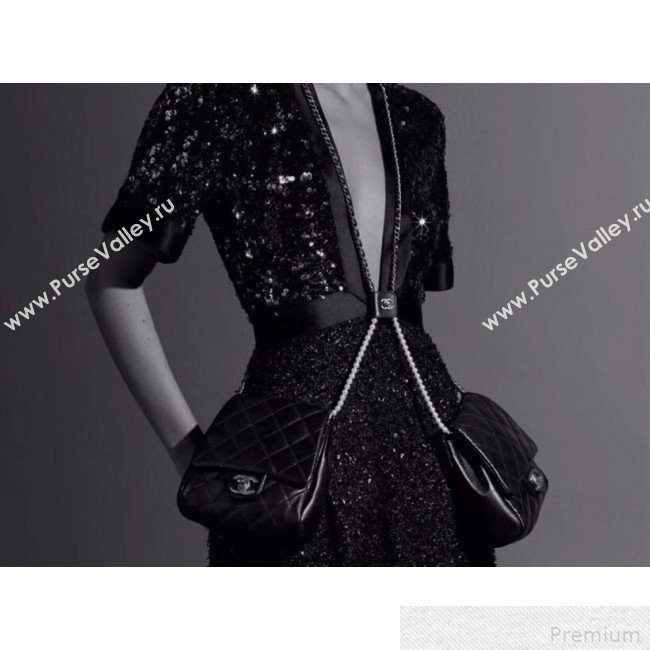 Chanel Side-packs Flap Bag AS0614 Black 2019 (JDH-9042252)