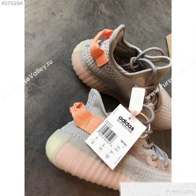 Adidas 350 Yeezy Sneakers Grey/Orange (EM-9042455)