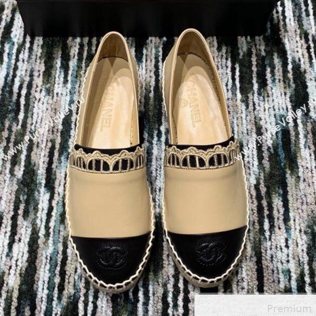 Chanel Espadrilles G34431 Beige 2019 (HANB-9042461)