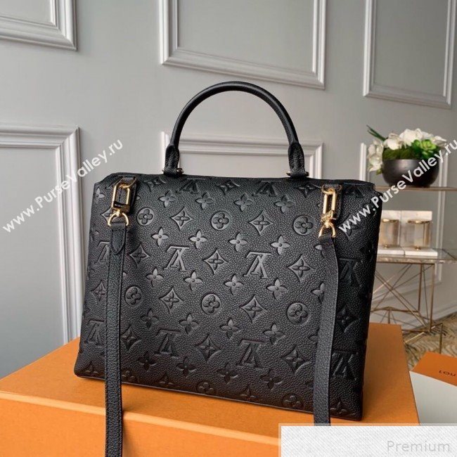 Louis Vuitton Marignan Messenger Bag in Empreinte Leather M44545 Black 2019 (KD-9042627)