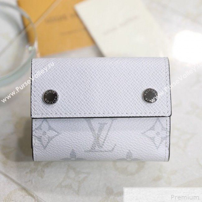 Louis Vuitton Discovery Compact Wallet M67621 White (LVSJ-9042631)