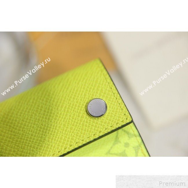 Louis Vuitton Discovery Compact Wallet M67629 Lime Green (LVSJ-9042632)