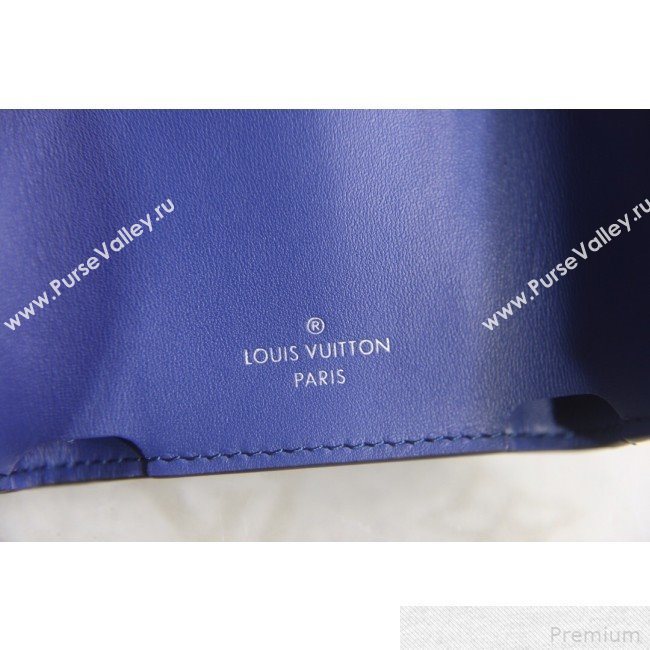 Louis Vuitton Discovery Compact Wallet M67620 Navy Blue (LVSJ-9042634)