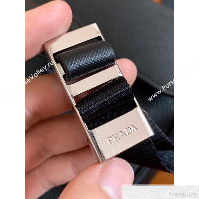 Prada Saffiano Leather Shoulder Bag 2VD019 Black 2019 (RUISI-9042704)