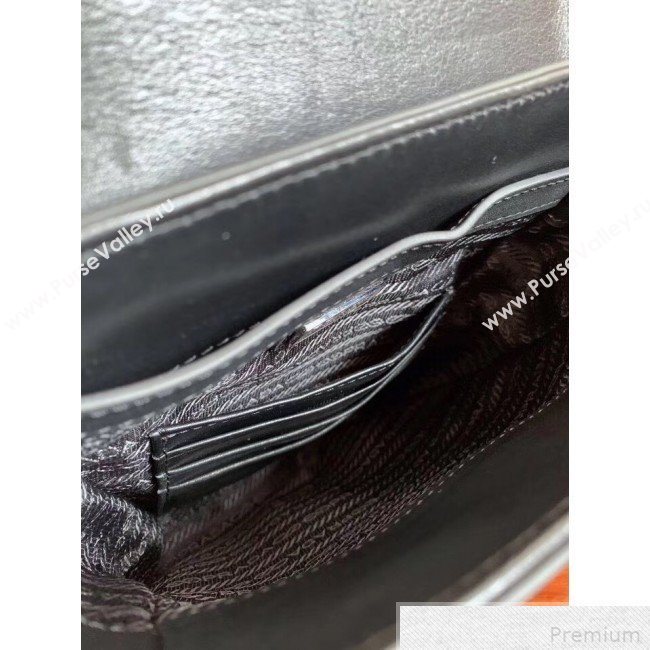 Prada Saffiano Leather Shoulder Bag 2VD019 Black 2019 (RUISI-9042704)