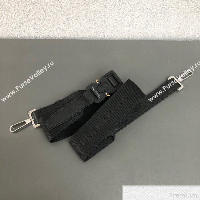 Dior Tote in Oblique Canvas and Black Grained Calfskin 2019 (WEIP-9042728)