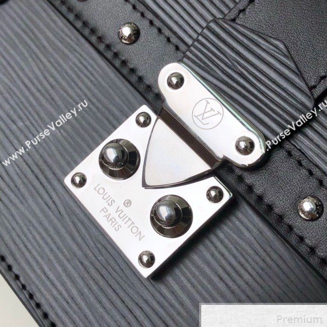 Louis Vuitton Trunk Chain Wallet WOC in Epi Leather M67507 Black 2019 (FANG-9042605)