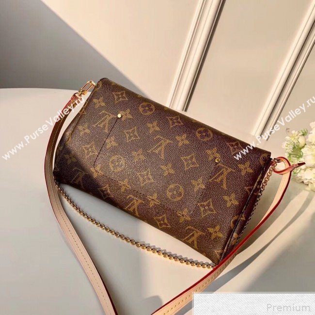 Louis Vuitton Favorite MM Clutch in Monogram Canvas M40718 (KIKI-9041933)