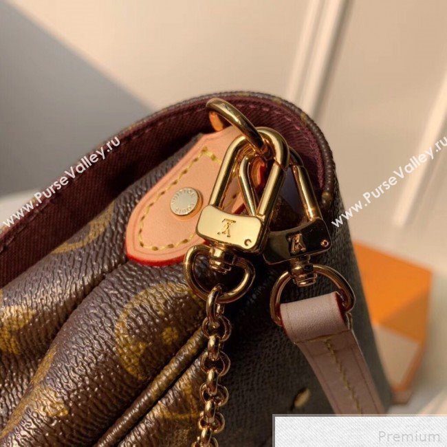 Louis Vuitton Favorite MM Clutch in Monogram Canvas M40718 (KIKI-9041933)