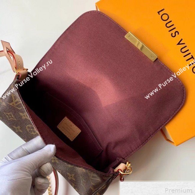 Louis Vuitton Favorite MM Clutch in Monogram Canvas M40718 (KIKI-9041933)