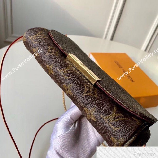 Louis Vuitton Favorite PM Clutch in Monogram Canvas M40717 (KIKI-9041934)