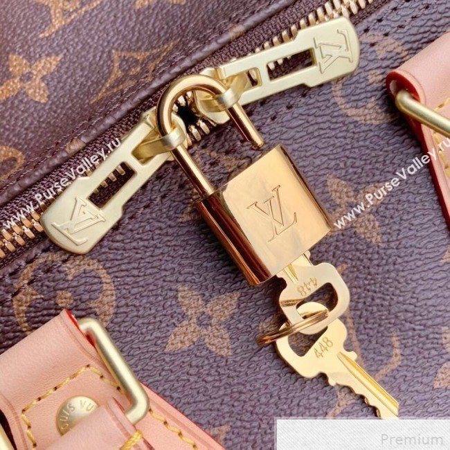 Louis Vuitton Speedy Bandouliere 30 Top Handle Bag Monogram Canvas/Nude M41112 (KIKI-9041936)