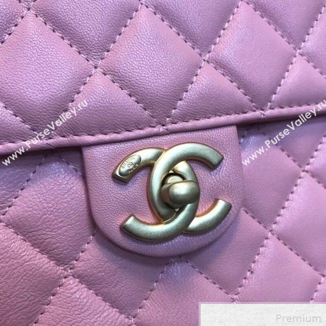 Chanel Pearl Flap Bag AS0580 Pink 2019 (JDH-9041812)