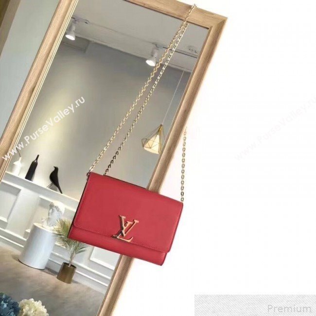 Louis Vuitton Louise Chain GM Bag M51632 Red 2019 (XYS-9041941)