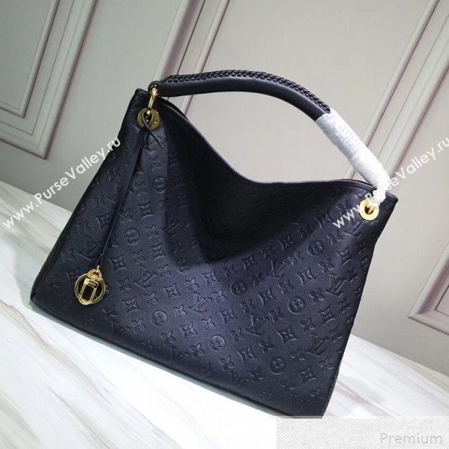 Louis Vuitton Artsy MM Top Handle Bag M41066 Black (GSP-9042010)