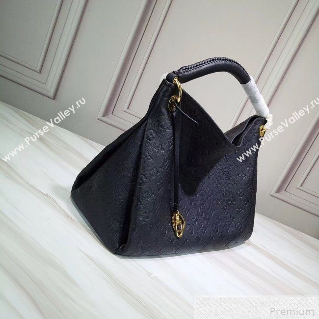 Louis Vuitton Artsy MM Top Handle Bag M41066 Black (GSP-9042010)