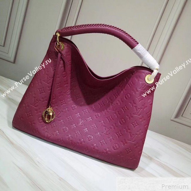 Louis Vuitton Artsy MM Top Handle Bag M43257 Purple (GSP-9042012)