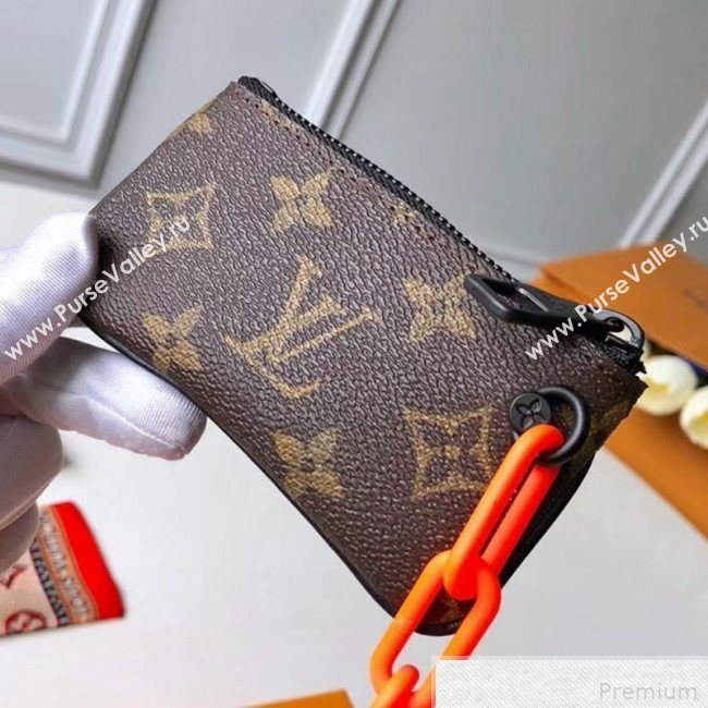 Louis Vuitton Key Pouch M44487 Monogram Canvas (FANG-9041833)