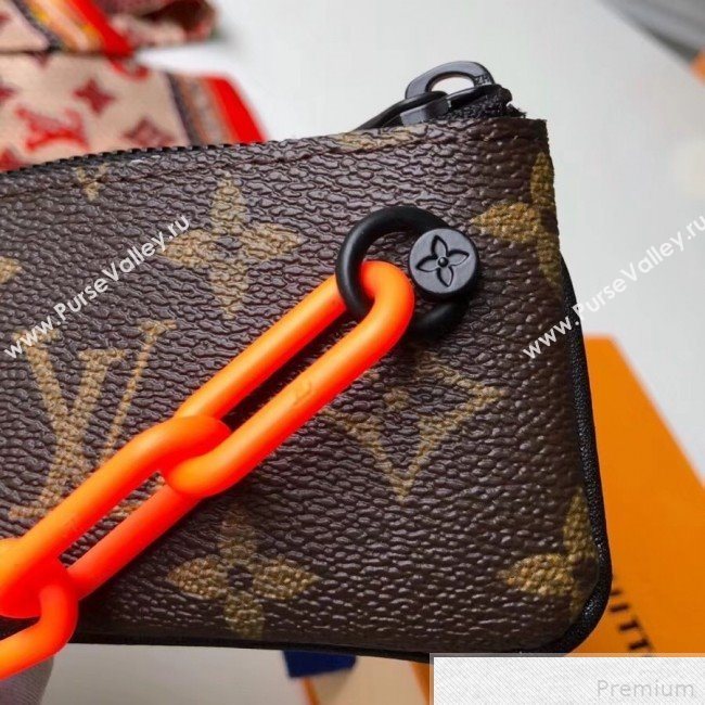 Louis Vuitton Key Pouch M44487 Monogram Canvas (FANG-9041833)